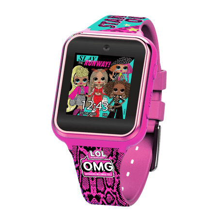 L.O.L. OMG "Stand Out" iTime Interactive Kids Smart Watch 40 mm in Pink - Model# OMG4028