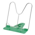 thumbnail image 4 of Convinient Adjustable Durable Angle Foldable Portable Reading Book Stand Document Holder Desk Office Supply Stainless Steel Rack Plastic Base, 4 of 4