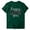 Army Green, variant on New Years Tops for Women Fashionable Loose Casual Christmas Printed Round Neck Short Sleeved T-shirt Navy M