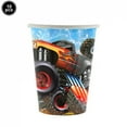 thumbnail image 5 of Monster Truck Party Supplies Disposable Tableware Plates Napkin Banner Tablecloth for Kids Boys 2nd Birthday Party Decorations, 5 of 10