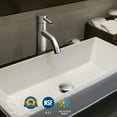 thumbnail image 3 of Aquaterior Single Handle Tall Vessel Faucet Bathroom Mixer Tap with Pop-up Drain, 3 of 10