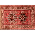 thumbnail image 1 of Ahgly Company Indoor Rectangle Persian Orange Traditional Area Rugs, 7' x 10', 1 of 1