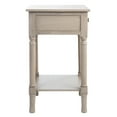thumbnail image 6 of SAFAVIEH Josie French Greige Rectangle Water Based Paint End Table (19 in. W x 15.8 in. D x 26 in. H), 6 of 14