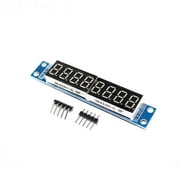 Treedix 5 pcs MAX7219 8-Bit Digital Display Module 7-Segment Numeric LED Display Serially Interfaced Compatible with Arduino