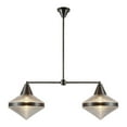 thumbnail image 3 of Alora Lighting LP348241PNOP Willard 2 Light 41" Wide Linear Pendant - Polished Nickel /, 3 of 5