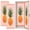 Color 4, variant on 2 Pcs School Locker Magnetic Wallpaper 12" x 36" Pineapple Tropical Pink Geometric Border Reusable Removable Locker Accessories Back to School Supplies