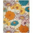 thumbnail image 3 of Nourison Allur Floral Ivory Multicolor 9' x 12' Area Rug, (9x12), 3 of 9