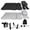 Black, variant on 1 Set Universal Car Travel Inflatable Bed 174x126cm/68.5x49.6in Auto Back Seat Trunk Mattress Air Bed Pillow For