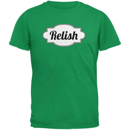 Halloween Relish Costume Irish Green Adult T-Shirt - Medium