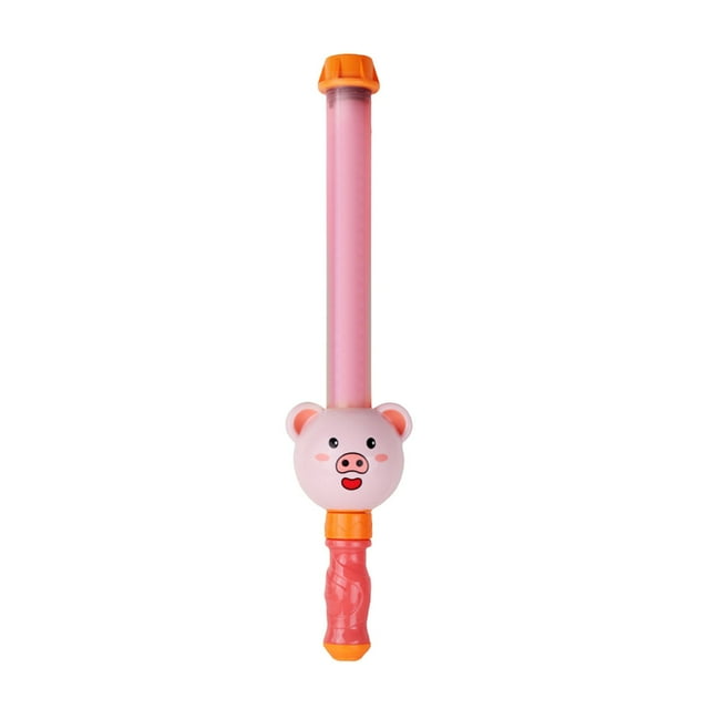 Summer Water Water Play Toy Light Pull Out Cartoon Pig Panda Water Fight Water Play Water Toy 1pc