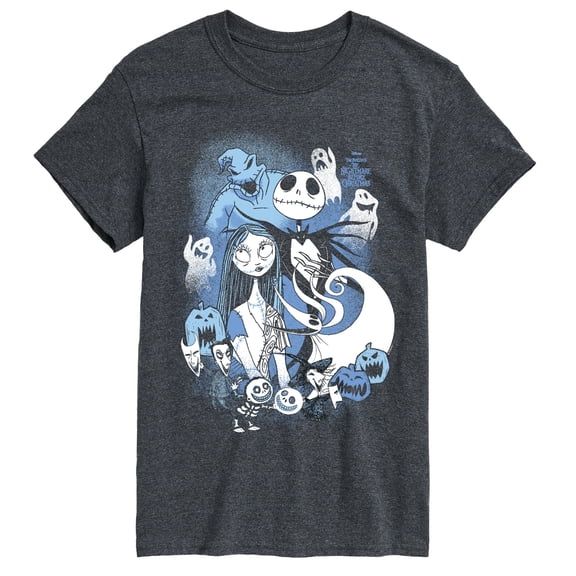 The Nightmare Before Christmas - Group - Men's Short Sleeve Graphic T-Shirt