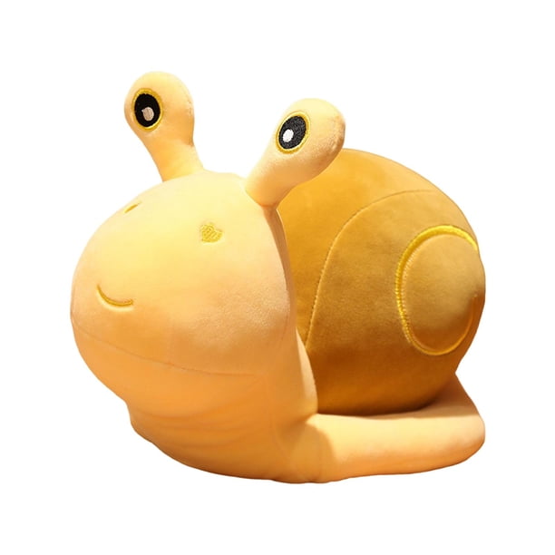 Muñeca de Almohada de Felpa Sunnimix Decoración del Hogar 30cm Amarillo Muñeca Caracol
