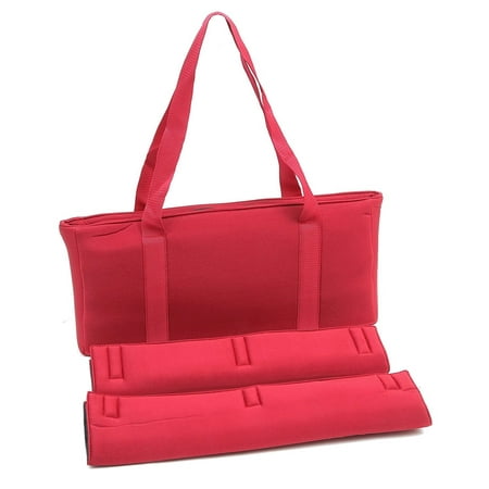 Burgundy Mah Jongg Soft Bag Empty Bag, Mah jongg carry bag