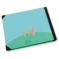 thumbnail image 3 of Darling Souvenir Blue Forest Animals Personalized Birthday PartyGuestBookHardboundGuestSign-InBookGuestRegistryGuestbook-9 x 12 Inches, 3 of 4