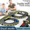 thumbnail image 2 of 1:43 Scale Remote Control Electric Race Car Toy With Double Track Set, 2 of 9
