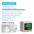 thumbnail image 2 of ZSE30AF ISE30A Interrupteur de Pression Numérique Type SMC, Interrupteur de Pression Électronique, Manomètre de Vide Numérique, Réglable Numériquement, 2 of 7