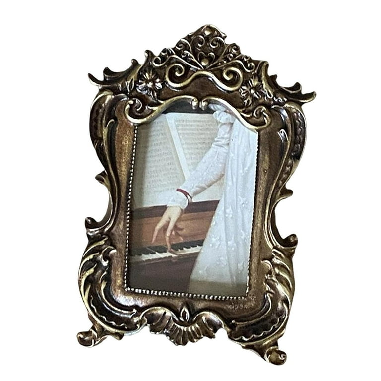 Photo Frame Picture Holder Embossed Frame Decoration for Hallway Living  Room