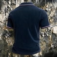 thumbnail image 3 of 9/11 25th Anniversary Shirt Faith Hope Courage Printed Mens Polos | 9/11 25th Anniversary Shirt Vintage Memorial Printed Short Sleeve Polo Courage Patriotic American Flag Honor Tee Light Purple,L, 3 of 3