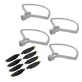 thumbnail image 2 of Propeller Protector, Lower Noise Anti Scratch  Protection 4pcs Black Black Propeller  For MINI Drone Silver Edge,Gold Edge, 2 of 8