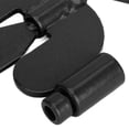 thumbnail image 3 of NFTIGB Portable Door Lock Black Upgraded Cashew Type with Screws Stainless Steel Privacy Security Guard for Home Hotel Apartment Travel, 3 of 9