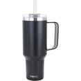 thumbnail image 3 of Drinco 40oz 30oz Tumbler with Handle Vacuum Insulated Stainless Steel-40oz Black, 3 of 5