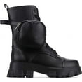 thumbnail image 2 of Cape Robbin Women's Monalisa Combat Boots BLK-8, 2 of 2