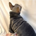 thumbnail image 2 of Decodeary Mignon Pratique Tissu pour Chat pour – Article Indispensable Vêtements pour Chat Vêtements Chandail pour Chat Café L, 2 of 6