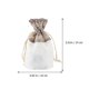 thumbnail image 2 of 12Pcs Jewelry Storage Drawstring Bags Perfect For Family And Friends Gift Packing White Color 14X10Cm Washable Material, 2 of 5