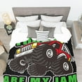 thumbnail image 5 of Yibo Tractor Blanket Just A Girl Who Loves Tractors Gift for Boy Girl Kid Tractor Lover Soft Cozy Plush Lightweight Fleece Flannel Throw for Couch Travel Yibo for Small Pet/Stroller, 5 of 7