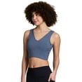 thumbnail image 4 of RBX Active Women's Buttery Soft Squat Proof Yoga Set Sleeveless V-Neck Longline Sports Bra Top, 4 of 4