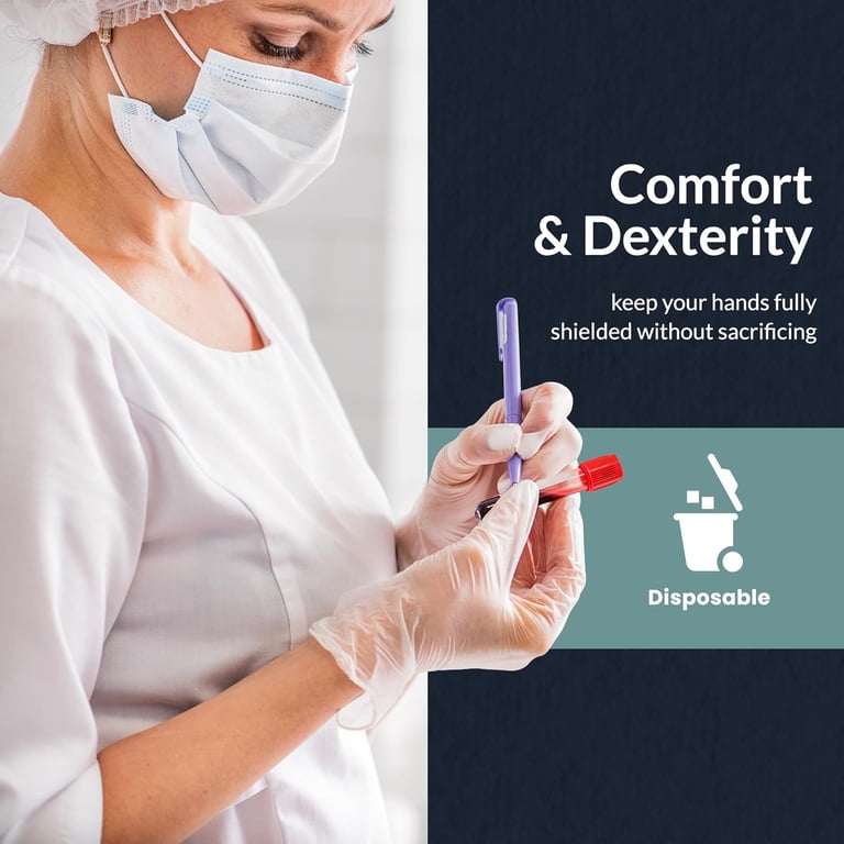 MedPride, Vinyl Examination Gloves, 1000ct, X-Large - Walmart.com
