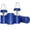 Blue, variant on Led Camping Lantern  4 Pack Flashlight For Power Outages Portable Collapsible Hanging Light Home Outdoor Emergency Lamp Kit Gear Hurricane Blue