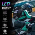 thumbnail image 5 of Smart LED Waterproof Motorcycle Backpack | Hard Shell App-Control Display (Pink), 5 of 10