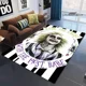 thumbnail image 3 of Horror movie B-Beetlejuice carpet living room bedroom carpet Non -slip carpet yoga mat photography props area rug birthday gift, 3 of 5