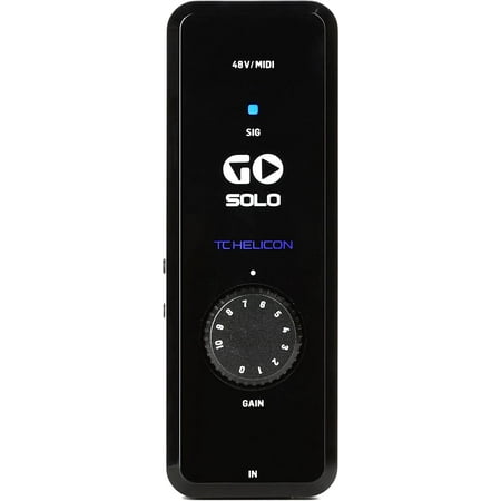 TC-Helicon GO SOLO Audio/MIDI Interface for Mobile Devices
