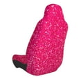 thumbnail image 4 of Lsque Rose Red Glitter Pattern Car Seat Covers for Front Seats , Waterproof Seat Covers for Cars, Sporty Front Seat Covers,Car Seat Cover Protector Front Seats, 4 of 5