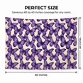 thumbnail image 3 of XaaKee Tapestry Wall Hanging, Purple Butterflies Vintage Nature Tapestry, High-Quality Polyester Tapestry For Bedroom, Perfect For Living Room And Bedroom Decor, 60x40Inch, 3 of 9