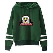 Eagle Fang Karate Cobra Kai Merch Hoodies Pocketless Parallel Bars Sleeve Sweatshirt Woman Man Clothes