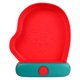 thumbnail image 1 of EeaseMX 1 bandeja navideña con forma de manopla para frutas, platos creativos para aperitivos y dulces., 1 of 7