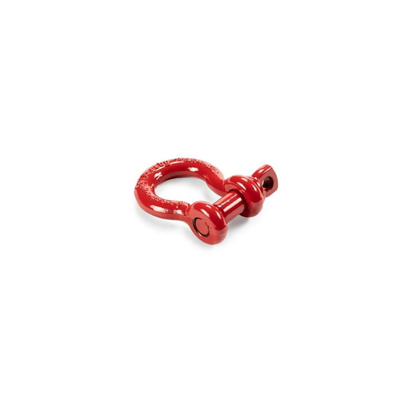 Factor 55 D-Ring 00061-01 Crosby; 5/8 Inch Shackle; 3/4 Inch Diameter Pin; 6500 Pound Weight Rating; Powder Coated; Red; Single