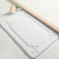 thumbnail image 5 of Unique Bargains Geometric Pattern Bath Mat Non-Slip Back Washable Bath Rug White 20" x 32", 5 of 6