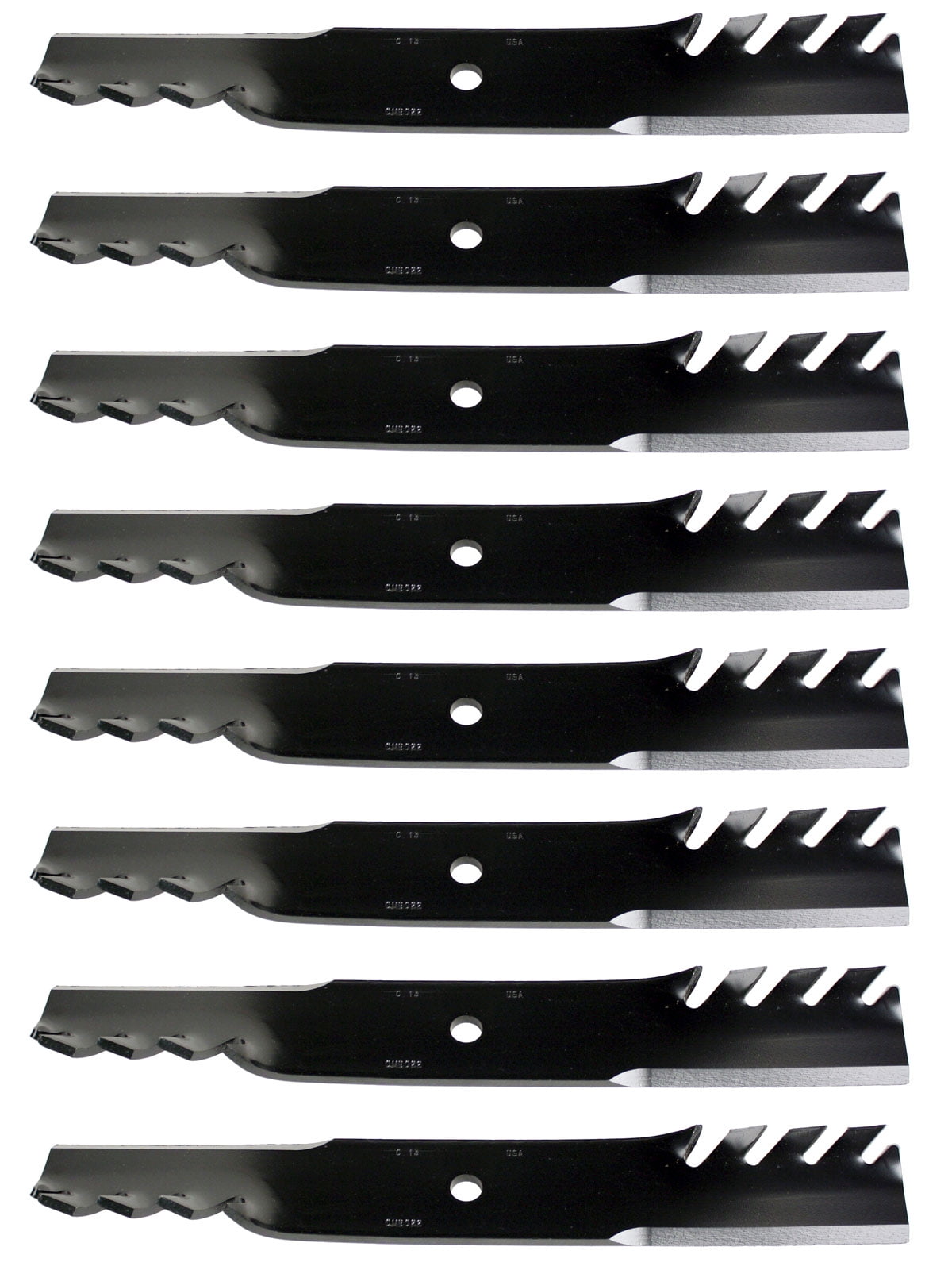 SET OF 12 SCAG GATOR MULCH BLADES FOR 52" CUT REPLACES OEM 482878 481707 48185