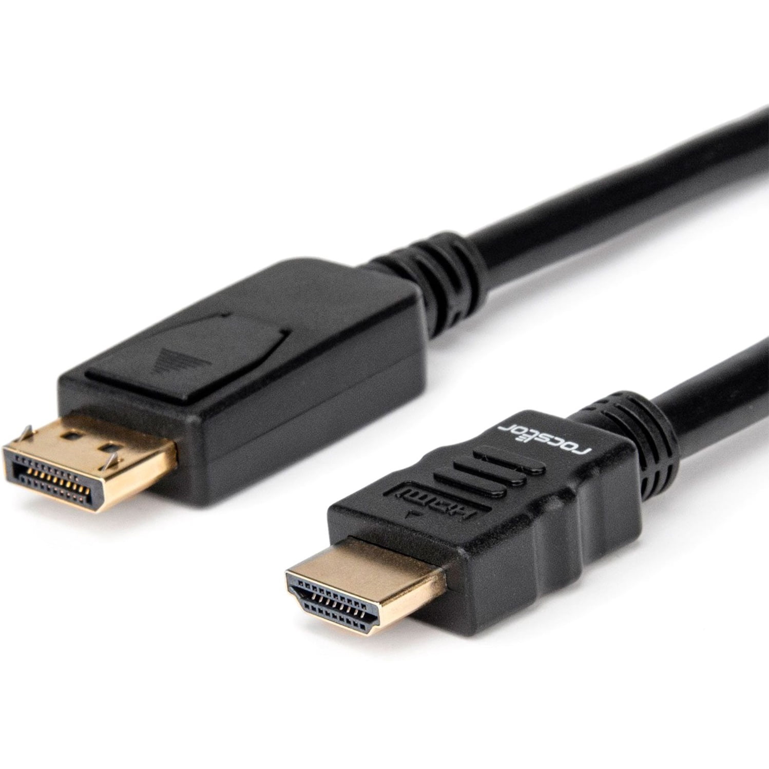 Rocstor Premium DisplayPort to HDMI Converter Cable - 6 ft - 4K - DisplayPort  (Y10C127B1)