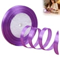 thumbnail image 4 of 2PCS Solid Color Satin Ribbon, Gift Wrapping Ribbon, Satin Ribbons Suitable for Crafts, Wedding Decor, Bow Making, Sewing, Gift Package Wrapping and More, 4 of 7