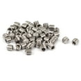 thumbnail image 2 of Uxcell M3 x 3mm Cone Point Hex Socket Set Grub Screw Silver Tone (50-pack), 2 of 2