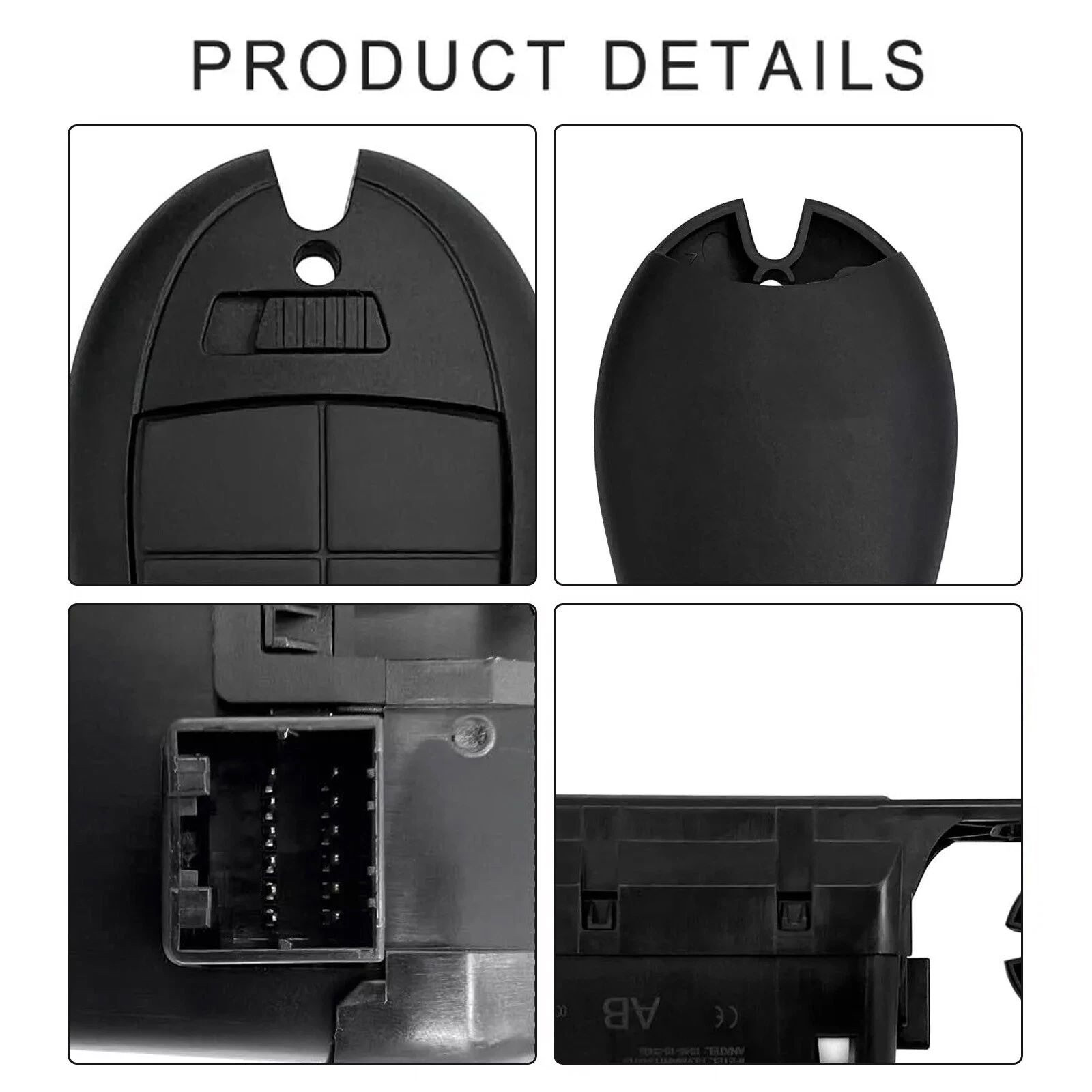 ARCADORA Ignition Switch Node Module for Dodge 08-10 w 2 Keys Durable Black Plastic Easy Replace 68210155AB Tested