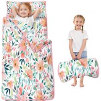 Pioneer Flower Floral Print Pattern Toddler Nap Mats for Kids Preschool,Sleeping Mat Bag or Kids,Toddler Sleeping Bag,Toddler Nap Mat or Daycare