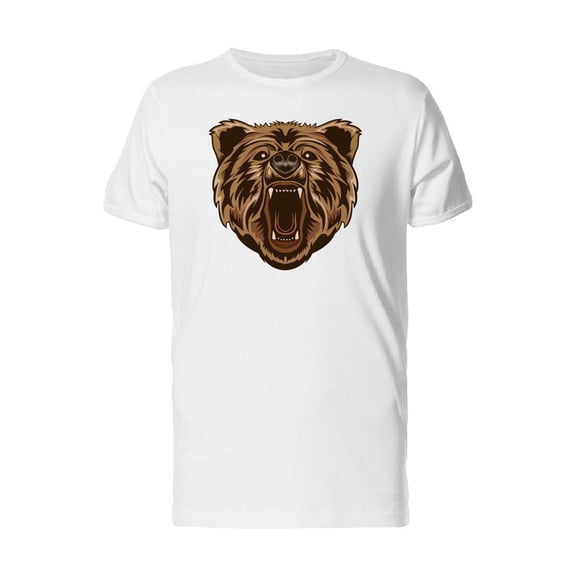 Bear Roaring Head Tee Men's -Image by Shutterstock