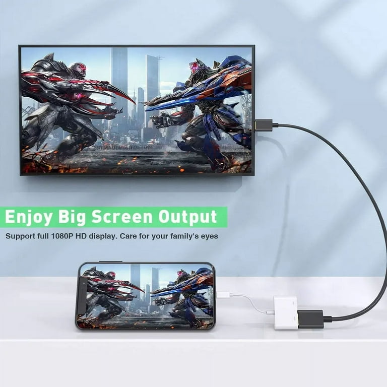 Cables de vídeo y HDMI para Apple iPhone 15 Pro