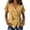 Yellow, variant on Womens Blouse V Neck Short Sleeve Loose Fit Tops With Wrap Front And Tie Waist Linen Blend Casual Summer Shirts